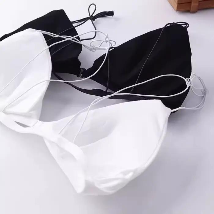Soutien-gorge Sexy pour femmes, haut tubulaire, haut court, dos sans couture, sous-vêtements de sport de plein air, en coton, brassière