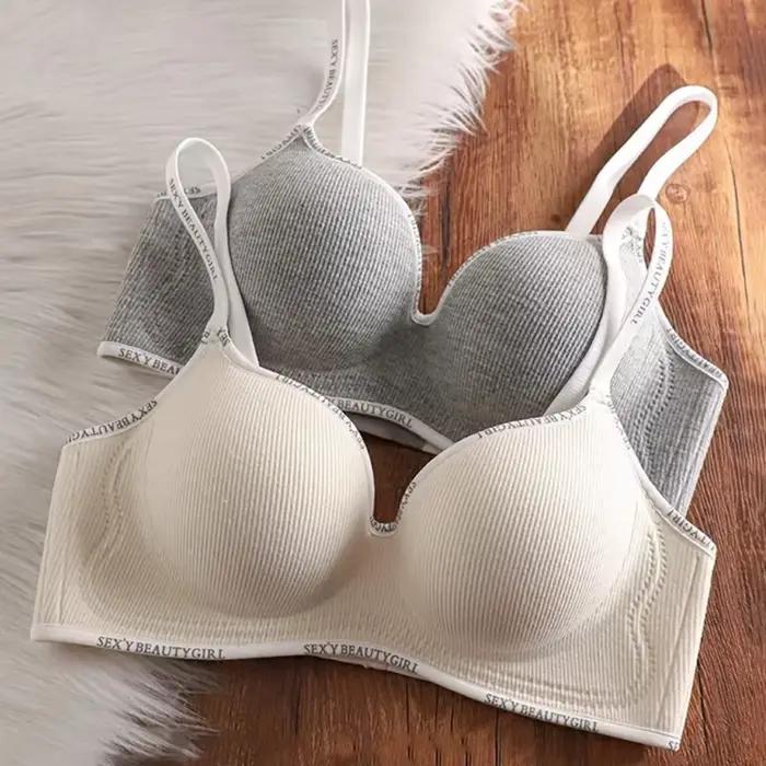 Soutien-gorge push-up pour petites poitrines, rembourré de 6 cm, sans fil, sans couture, invisible, avec coussinets 3D, soutien latéral, sous-vêtements confortables pour femmes