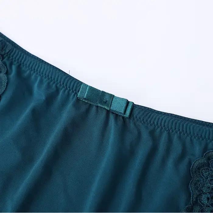 Sexy femmes culottes femme caleçons culottes couleur unie femmes dentelle pour femmes slips sous-vêtements taille moyenne Pantys Lingerie 1 PC