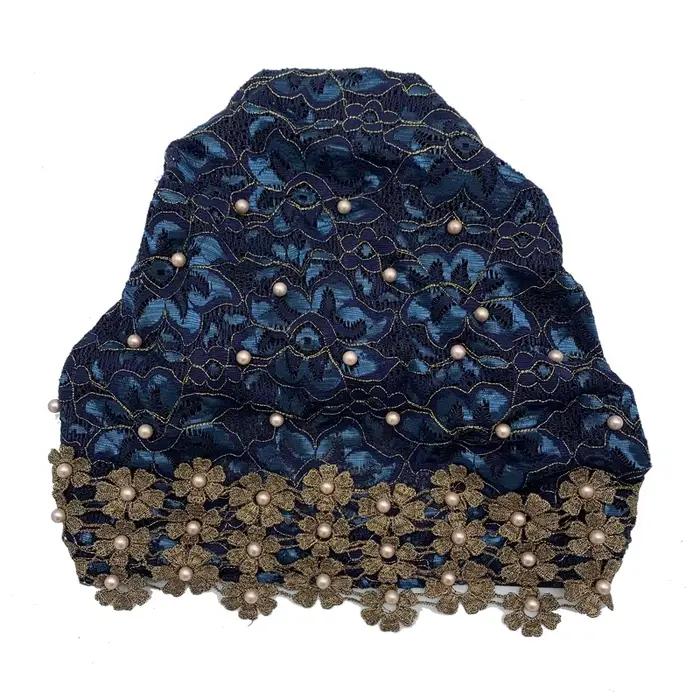Perlový turban pre ženy