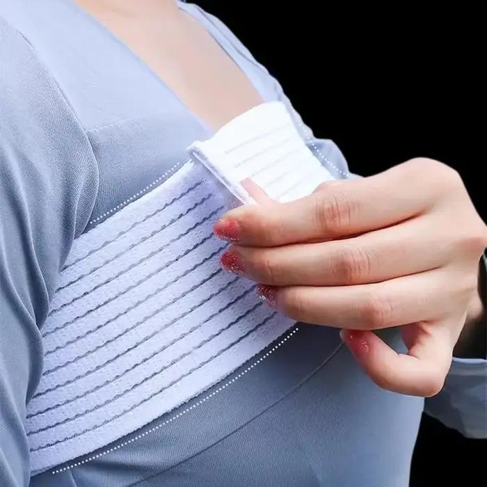 Pooperačný stabilizátor prsných implantátov a kompresný pás