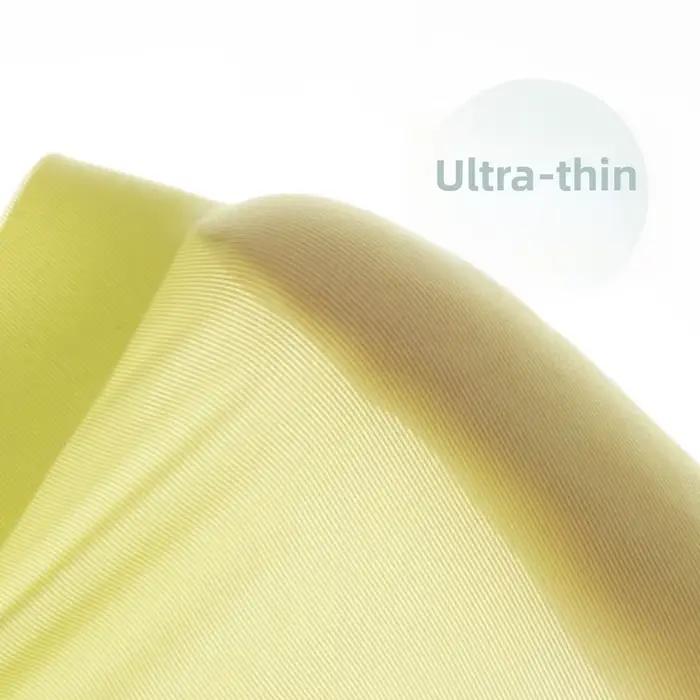 Culotte string transparente en soie glacée pour femme, sous-vêtement fin pour le yoga et le fitness, culotte d'été taille basse sans couture pour fille