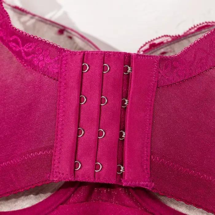Sexi čipkovaná podprsenka pre ženy vo veľkých veľkostiach