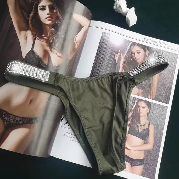 Culotte String Taille Basse LISCN En Soie Glacée Avec Motif Léopard Pour Jeunes Femmes Occasions Spéciales