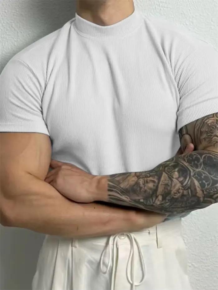 Triquet homme printemps été automne sportif polyestère confortable Cliffordlenox pour fitness détente et occasions sociales