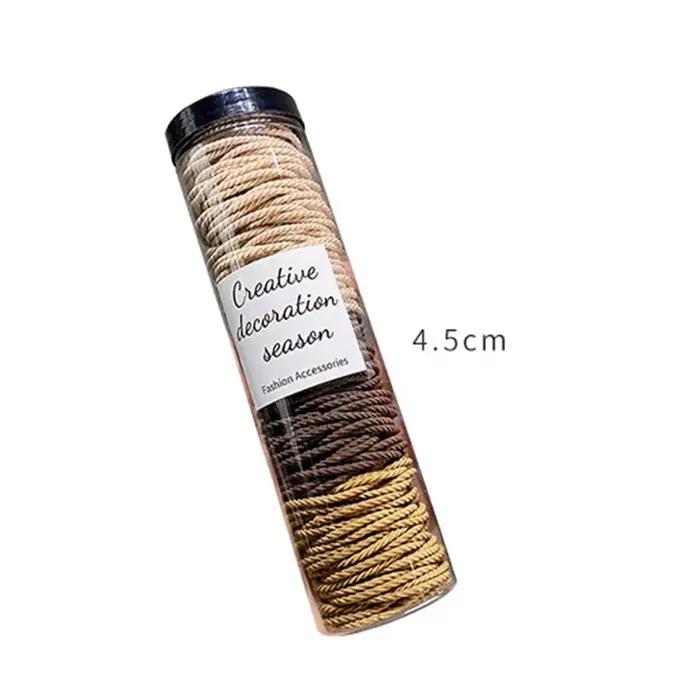 100 ks/balenie gumičky do vlasov Scrunchie jednofarebné elastické