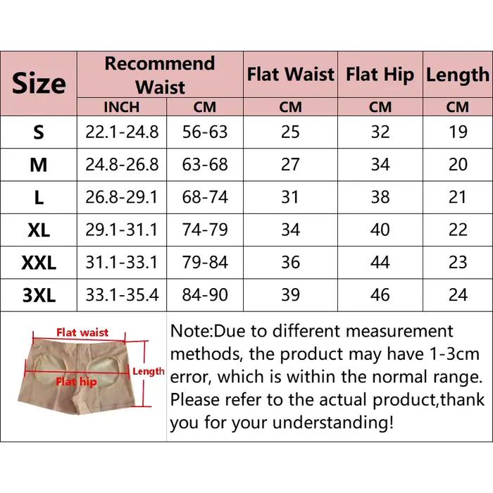 Dámske body shaper nohavičky Shorty so zdvihom zadku Sexy push-up