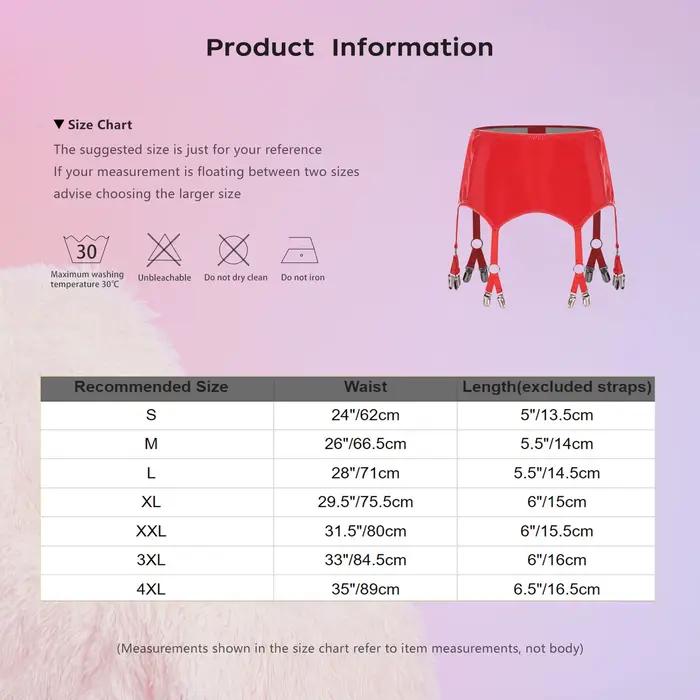 Porte-jarretelles en PU brillant pour femmes, Lingerie, Look mouillé, Clubwear, fesses ouvertes, Punk, gothique, bretelles avec Clips métalliques, mini-jupe supplémentaire
