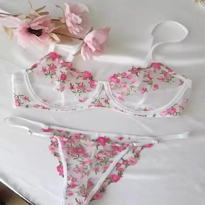 Sexi čipkovaná podprsenka pre ženy