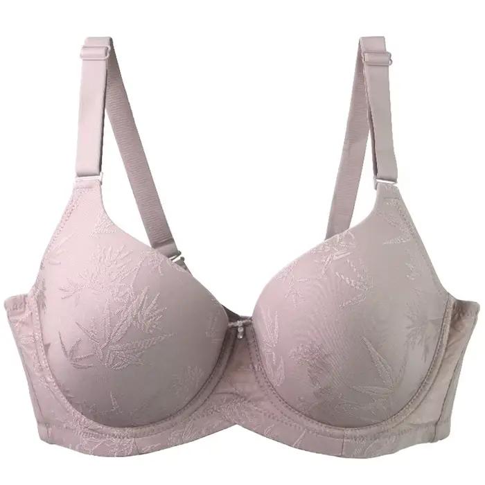 DaiNaFang soutiens-gorge Sexy pour femmes Push Up respirant réglable nœud contrôle aisselles gros CDE pleine tasse sous-vêtements grande taille Lingerie
