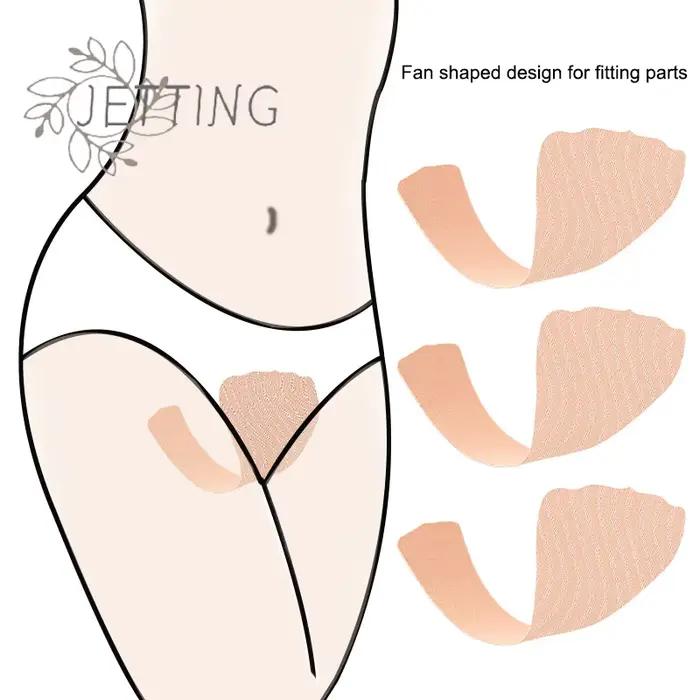 Correcteur d'orteils de chameau, adhésif Invisible réutilisable sans trace pour femmes, Leggings, maillots de bain, vêtements de sport, coussinet de couverture imperméable