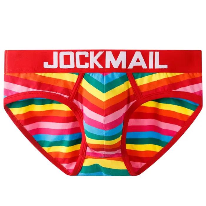 Sous-vêtements de soirée pour Gay et lesbiennes, Boxer confortable à rayures, slip de bain sexy pour hommes, culotte bikini, sangles jockstrap