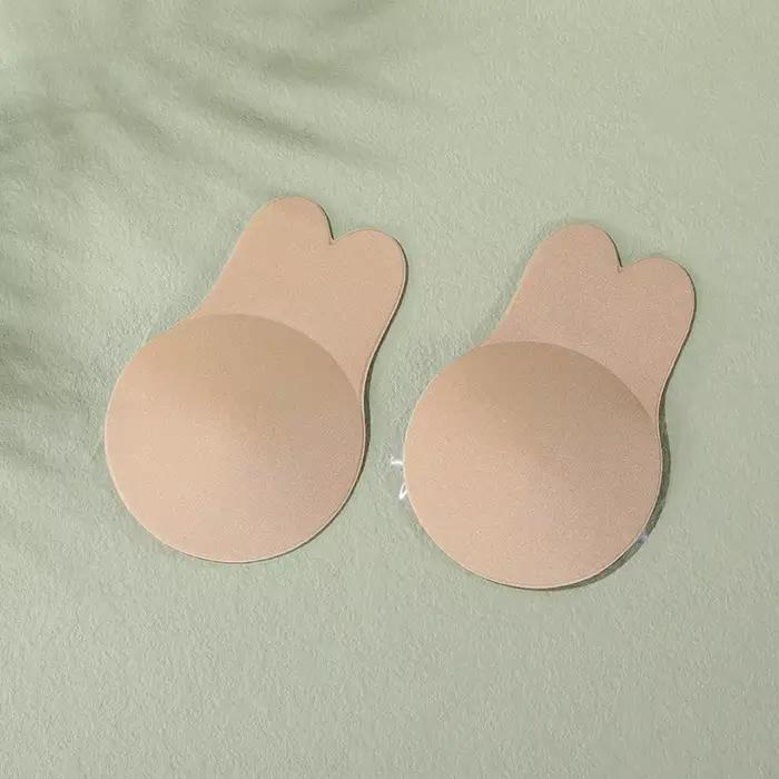 Coussinets de soutien-gorge en silicone auto-adhésifs pour femmes, couverture de soutien-gorge invisible sans bretelles, bande collante réutilisable, soutiens-gorge push-up
