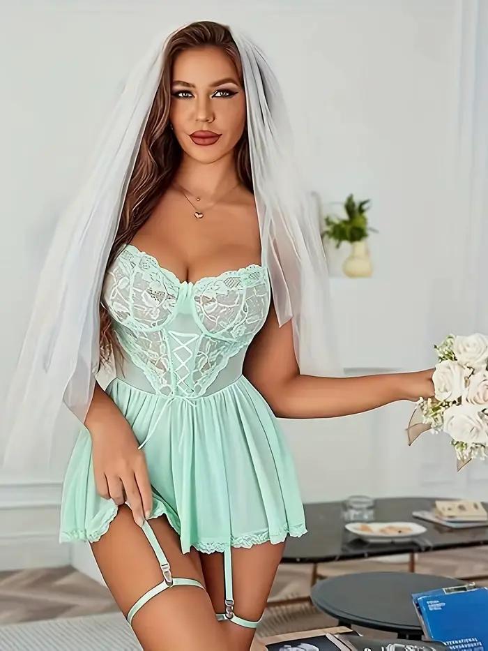 Sexy čipkovaný erotický set