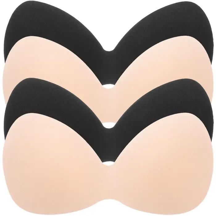 Coussinets de soutien-gorge push up intégrés, 4 pièces, une pièce, sport