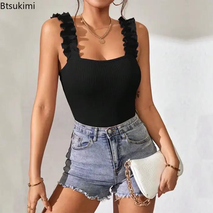 Sexi body pre ženy, hranatý výstrih