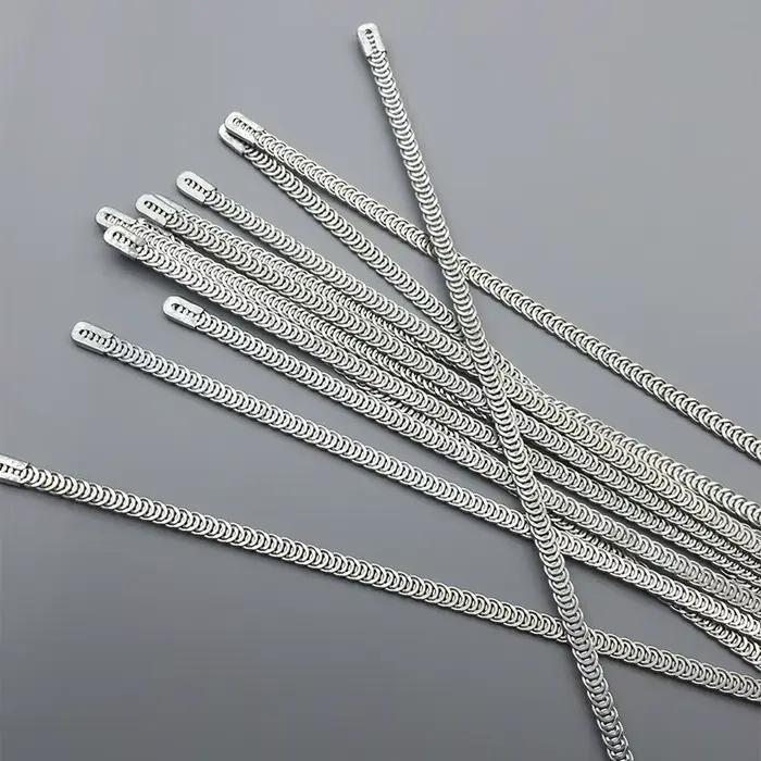 Robe Corset en acier inoxydable, 20 pièces, désossage pour la fabrication de robes de mariée, bricolage, artisanat de couture, vêtements longs, accessoires de sous-vêtements
