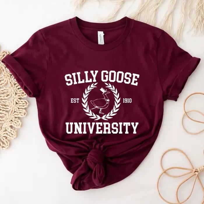 Tričko Silly Goose University s krátkym rukávom