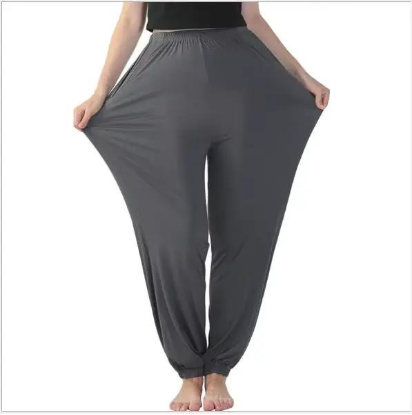 Vêtements de salon femmes bas pantalons pyjamas grande taille 6XL 7XL grande taille pantalon printemps automne pantalons confortables bas de pyjama