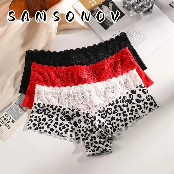 Culottes en dentelle pour femmes, lingerie sexy ajourée, sous-vêtements féminins charmants, boxers confortables et respirants, jolies culottes pour femmes