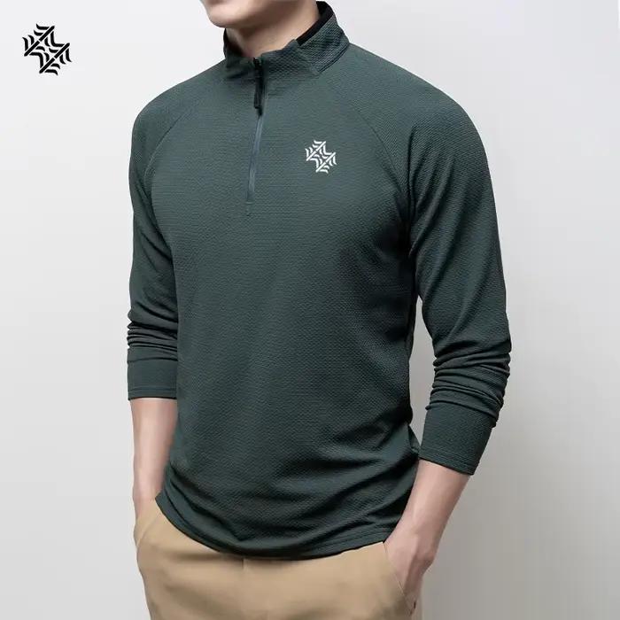 Chemise SENBWL en polyester et spandex pour homme, style sportif, élégant, résistant aux conditions extérieures, idéal pour les activités quotidiennes et les occasions spéciales