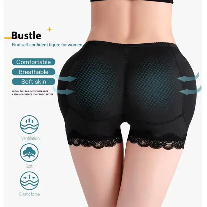 Sous-vêtements modelants avec coussinets de hanches, rehausseur de fesses Sexy, culotte de contrôle, ventre lisse, faux fesses Plus