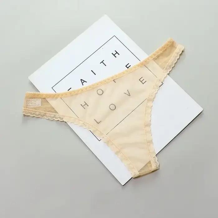 KUCLUT Priesvitné sexy tangá pre ženy