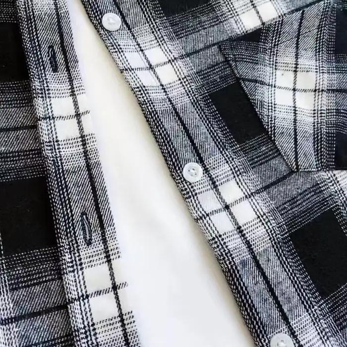 Preppy štýlová blúzka s dlhými rukávmi pre ženy