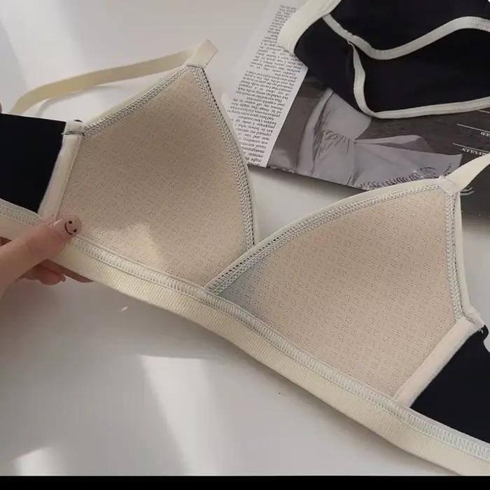 Bavlnená podprsenka pre ženy Push Up Lingerie Sexy pohodlné vrchné časti podprsenky žena tielko bezšvové spodné prádlo ružová farba intímne