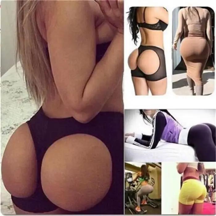 Ženské nohavičky na zdvihnutie zadku, push-up spodná bielizeň, sexy