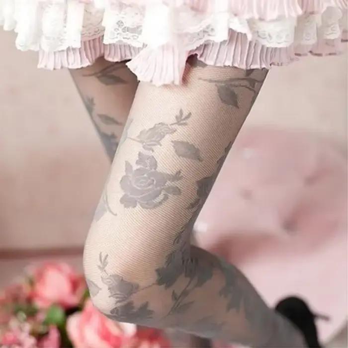 Sexy Rose Pančuchy pre ženy Tenké Priehľadné