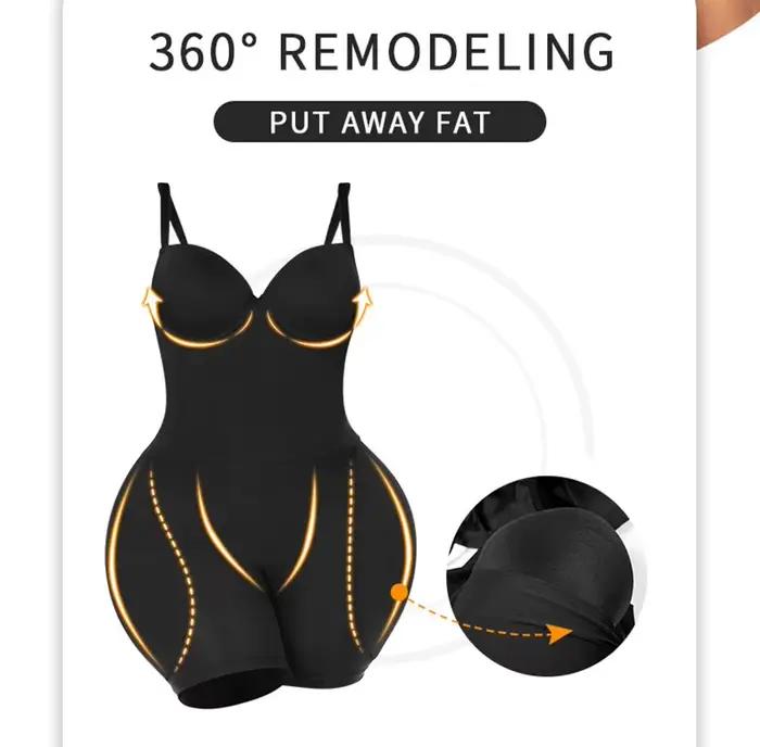 AfruliA Body Shapewear rembourré rehausseur de hanche soutien-gorge coussin bout à bout Sexy dos corps Shaper combinaisons Fajas Colombianas ceintures