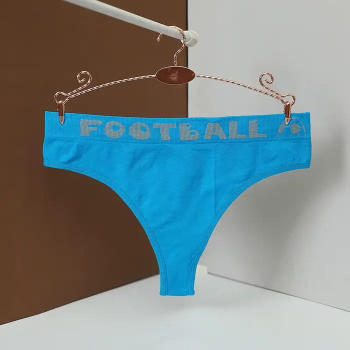 Sport femmes culottes Sexy lettres tongs respirant sous-vêtements en coton offre spéciale G-Strings Sexy Lingerie G-String