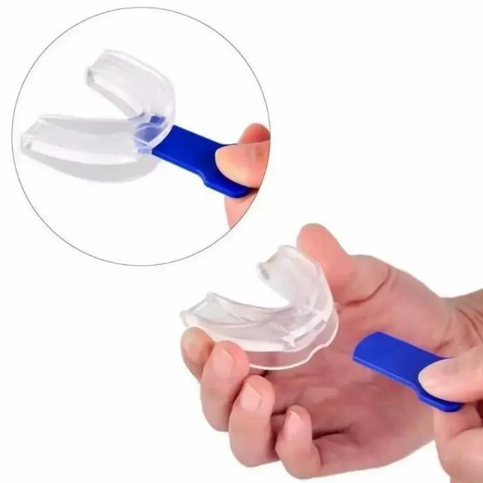 Protège-dents anti-grincement pour le sommeil, dispositif anti-ronflement et protection contre le bruxisme, gouttière dentaire confortable pour usage nocturne, soin buccal