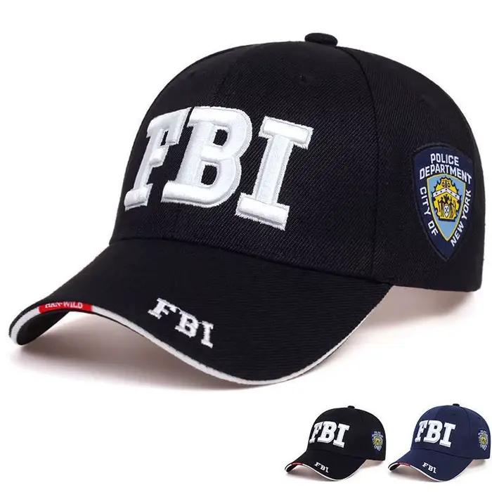 Kanye FBI písmená módne bejzbalové čiapky pre mužov ženy žena muž Športové šiltovky
