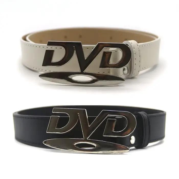 Univerzálny unisex opasok s nostalgickou DVD prackou