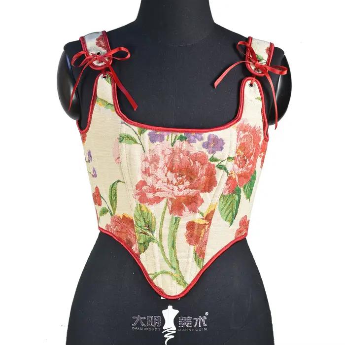 Vintage bustier pre ženy