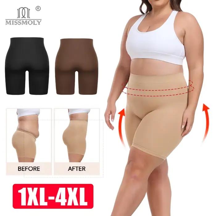 Grande taille femmes taille haute culottes ventre contrôle Shorts minceur corps Shaper Sexy façonnage sous-vêtements léger sans couture bout à bout