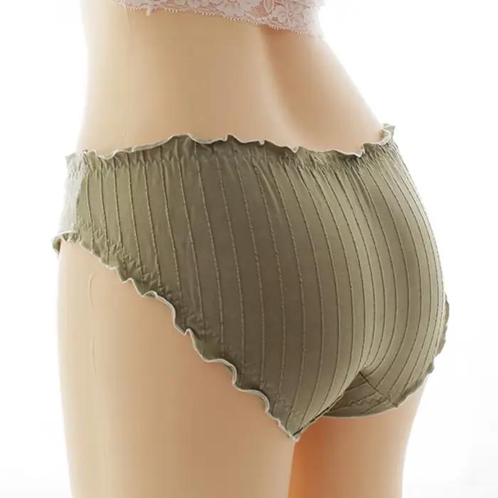 Culotte en coton à volants en dentelle pour femmes, grande taille, sous-vêtements féminins, slips en coton, doux, nœud mignon, TANSexy, 6XL, 7XL