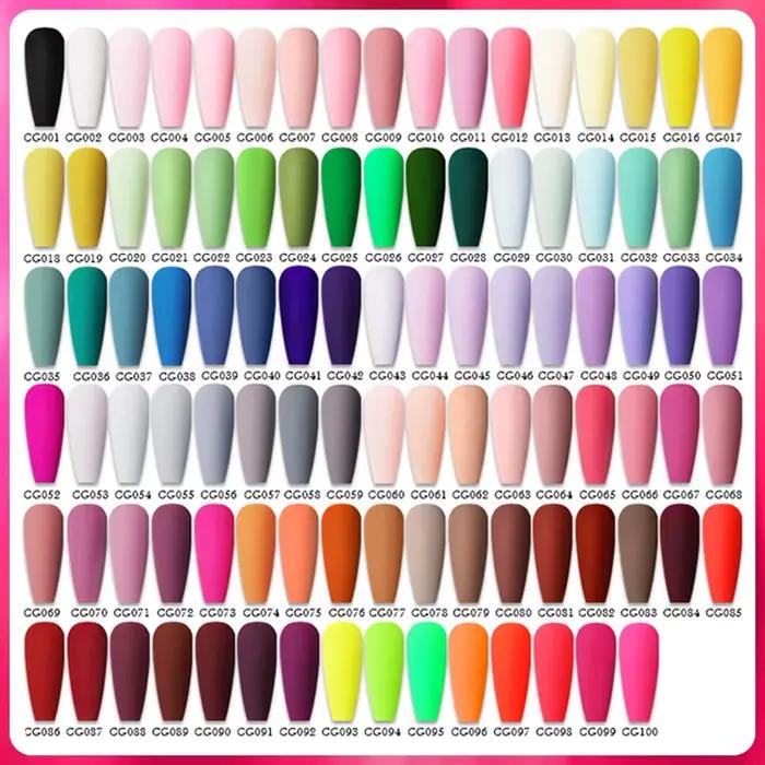 BORN PRETTY 130 farieb Gélový lak na nechty 10ml Polostály lak Nail Art manikúra namáčanie LED UV Gél lak na