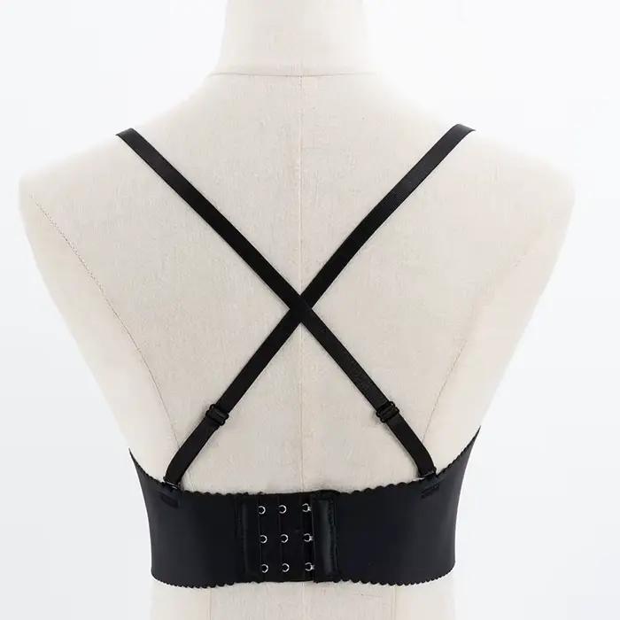 1 paire de bretelles de soutien-gorge antidérapantes pour femmes, 1.1cm de largeur, lingerie pour femmes, bretelles élastiques doubles pour soutien-gorge, accessoires pour soutien-gorge