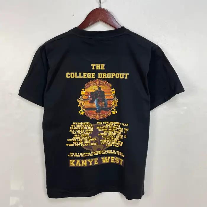 Kanye West najlepší slávny opustený grafický tričko pre mužov ženy Hip Hop Rap Vintage