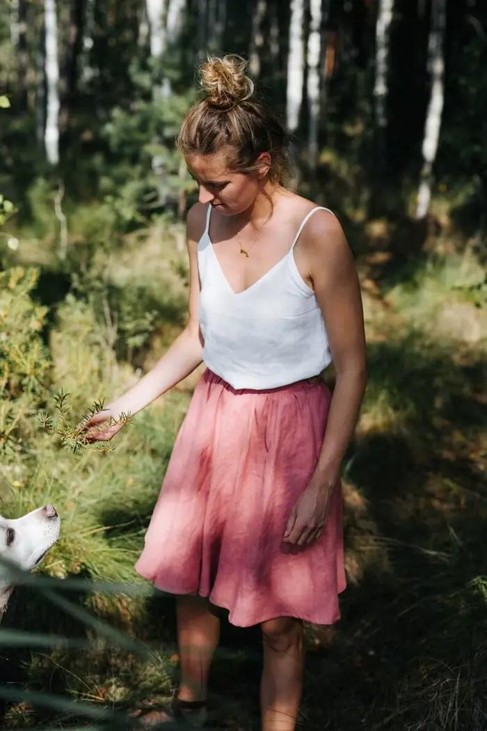 Vintage bavlnené ľanové letné tielka 2025 bez rukávov Harajuku základné Dámske topy pre dievčatá Tielko ženy oblečenie Žena