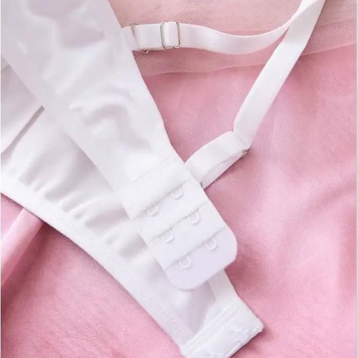 Ensemble soutien-gorge et culotte en polyester et élasthanne avec broderie pour femmes, taille push-up, bretelles ajustables, fermeture dos, occasions spéciales