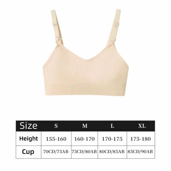 Soutiens-gorge d'allaitement confortables anti-affaissement sans armatures, sous-vêtements d'allaitement, soutien 3D, soutien-gorge de maternité doux et sans coutures pour femmes