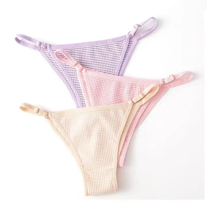 1Pc culotte brésilienne femme boucle réglable slips sous-vêtements sans couture hiver chaud confort culotte femmes Lingerie Sexy S-XL