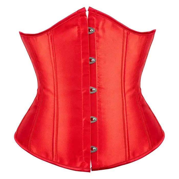 Corset sous-poitrine amincissant la taille, Bustier sculptant le corps pour femme, Corset Steampunk à lacets, Ceinture de maintien de la taille