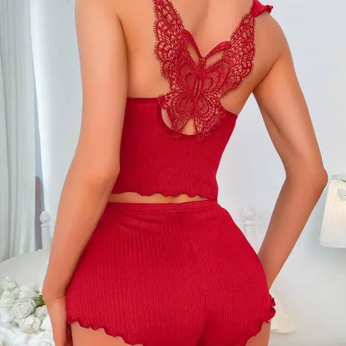 Sexy pyžamový set pre ženy - Nočná košeľa a pyžamo pre