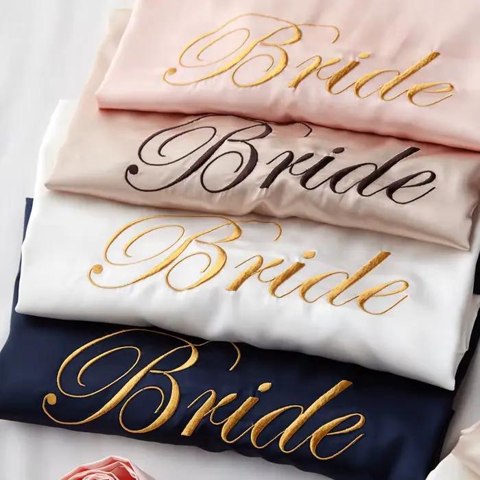Mariage mariée Robe de demoiselle d'honneur Robe de chambre Sexy femmes peignoir chemise de nuit courte vêtements de nuit décontracté fleur Kimono Geisha M L XL