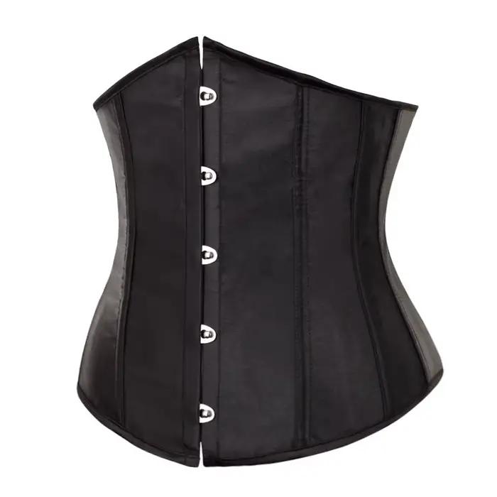 Corset sous le buste, Sexy, amincissant, bustier modelant le corps pour femmes, Steampunk, à lacets, ceinture, entraîneur de taille